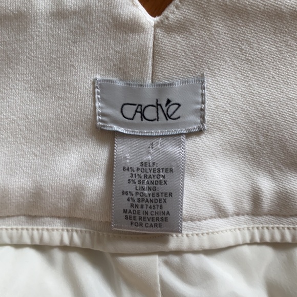 Cache Dress Pants size 4 - Picture 4 of 6